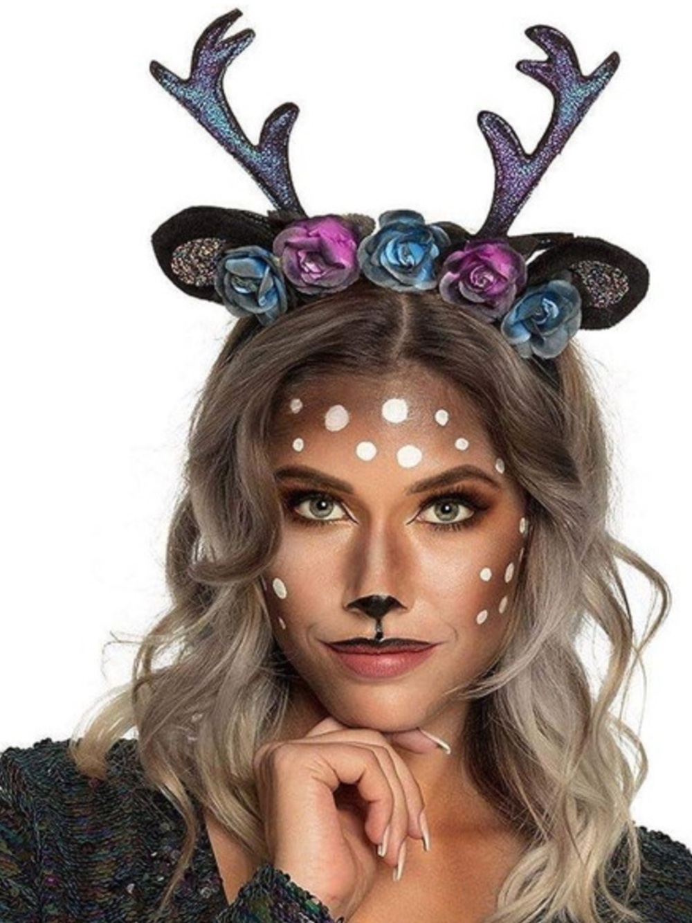 Dark Deer tiara antlers costume